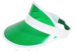 Cheap promotional PVC Sun visor