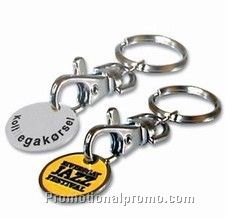 Metal keychain