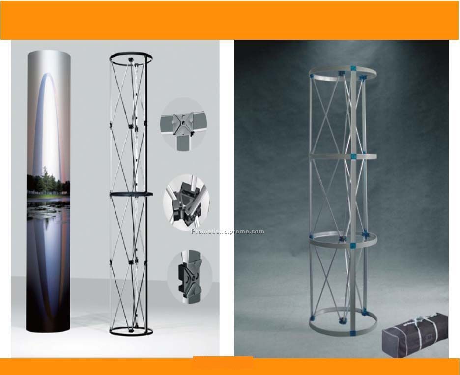 Aluminium alloy Pop Up Tower Display