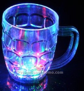 Plastic Light up beer mug