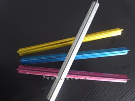 3 sides Aluminium ruler