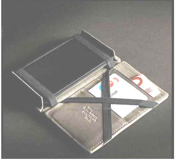 Magic Wallet with phone holder, Business Card Case, Newly arrival nicely leather magic wallet