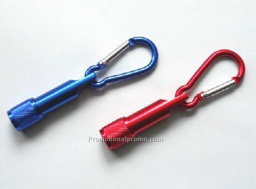 Promotional LED Flashlight with Carabiner