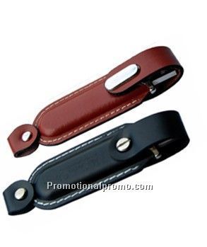 Leather USB Flash Drive 4 GB