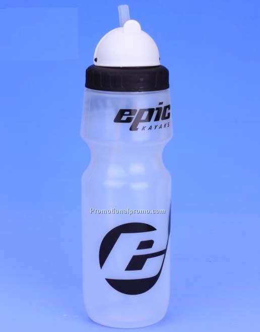 750ml Plastc sport bottle with straw