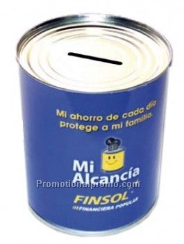 Promotional tin collection box