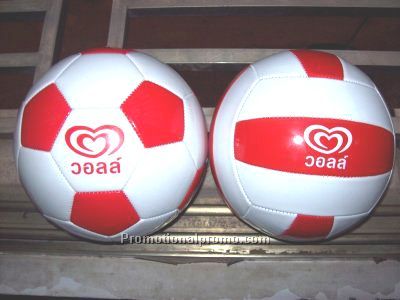Promotional PVC soccerball, custom-made PVC football