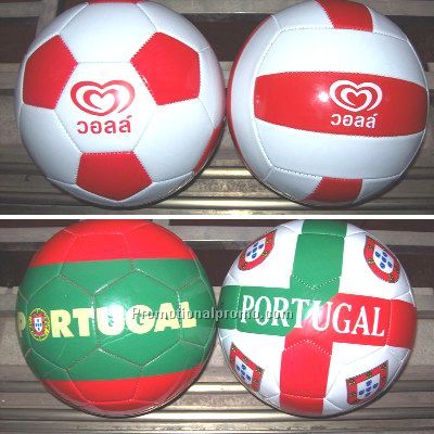 Promotional custom-made PVC soccerball, PVC football