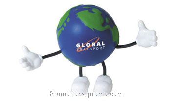 Earth body stress ball