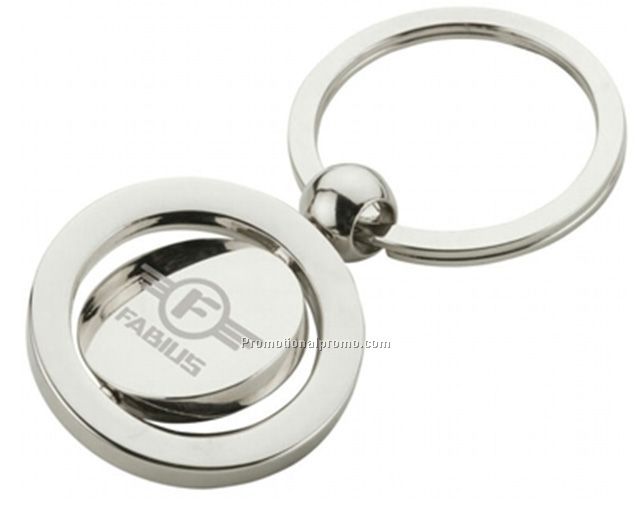 Laser engraving metal keychain, Metal swivel keychain