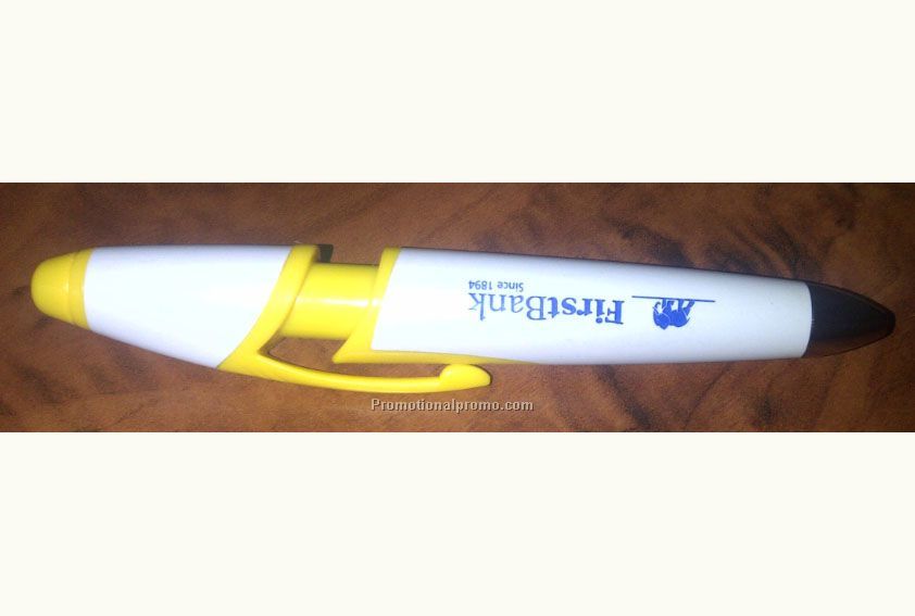 Plastic ballpoint pen