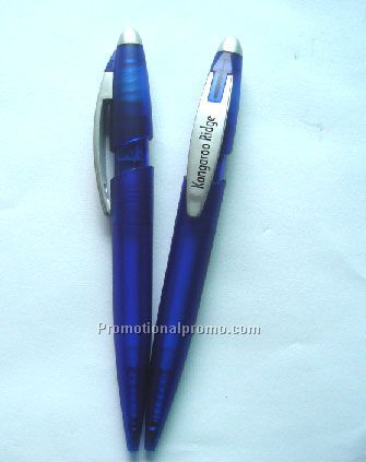 Plastic ballpoint pen