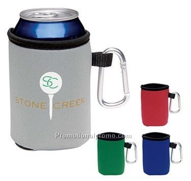 Collapsible Cooler With Carabiner, Can cooler with carabiner