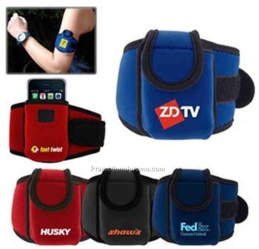 Neoprene cell phone holder