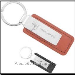 Customized leather keychain